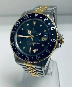 Quality Fake Rolex Gmt-master 16753 Automatic Movement 40mm Gold/steel Case Mens/unisex Watch