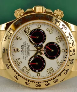 Lovely Fake Rolex Daytona 116518 Caliber 4130 Automatic Movement 40mm Yellow Gold Case Mens/unisex Watch