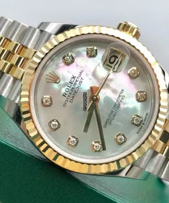 1:1 Replica Rolex Datejust 278273 Caliber 2236 Automatic Movement 31x37mm Gold/steel Case Womens Watch