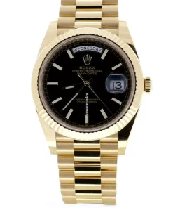 Fantastic Replica Rolex Day-date 40 228238 Caliber 3255 Automatic Movement 40mm Yellow Gold Case Mens/unisex Watch