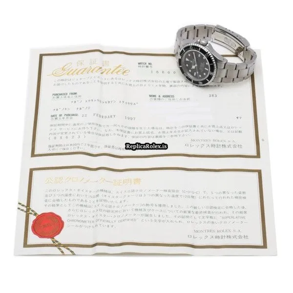 Fabulous Replica Rolex Sea-dweller 4000 16600 Caliber 3135 Automatic Movement 40mm Steel Case Watch - Image 5