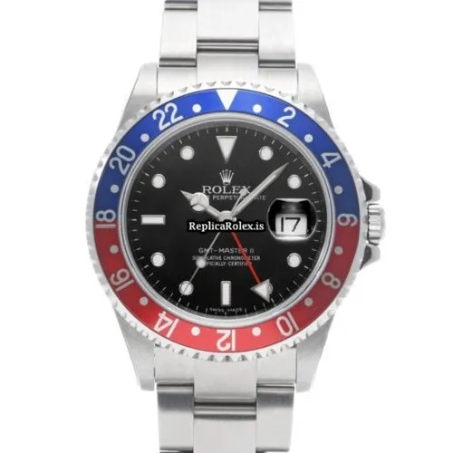 Cheap Replica Rolex Gmt-master II 16710 Caliber 3185 Automatic Movement 40mm Steel Case Watch