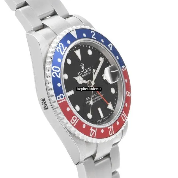Cheap Replica Rolex Gmt-master II 16710 Caliber 3185 Automatic Movement 40mm Steel Case Watch - Image 3