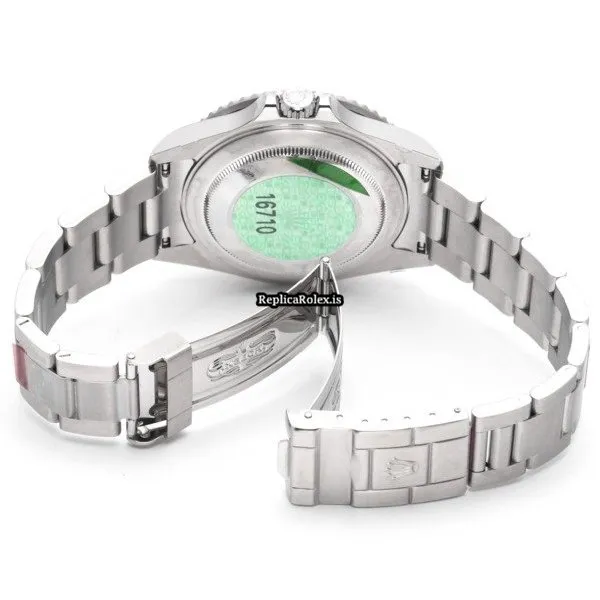 Cheap Replica Rolex Gmt-master II 16710 Caliber 3185 Automatic Movement 40mm Steel Case Watch - Image 4