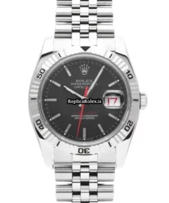 Fabulous Fake Rolex Datejust Turn-o-graph 116264 Caliber 3135 Automatic Movement 36mm Steel Case Watch