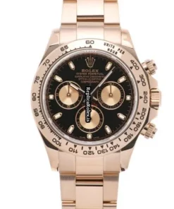 Amazing Replica Rolex Daytona 116505 Caliber 4130 Automatic Movement 40mm Rose Gold Case Watch