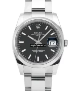 Fabulous Replica Rolex Oyster Perpetual Date 115200 Caliber 3135 Automatic Movement 34mm Steel Case Watch