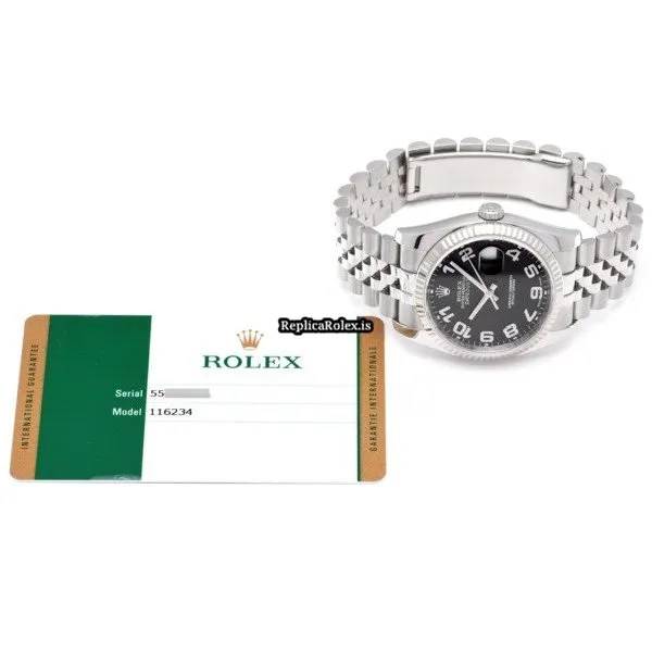 Quality Replica Rolex Datejust 116234 Automatic Movement 36mm Steel Case Watch - Image 5