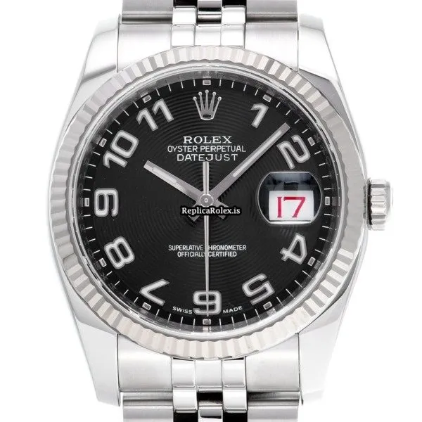 Quality Replica Rolex Datejust 116234 Automatic Movement 36mm Steel Case Watch - Image 6