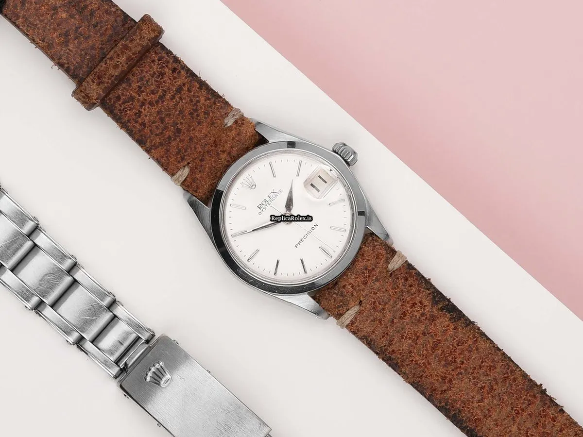 Aaa Replica Rolex Oyster Precision 6466 Manual Winding Movement 31mm Steel Case Watch