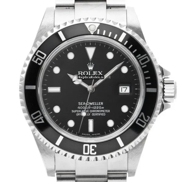 Lovely Replica Rolex Sea-dweller 4000 16600 Caliber 3135 Automatic Movement 40mm Steel Case Watch - Image 6