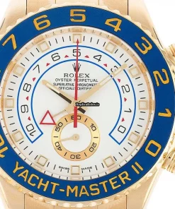 Defect Replica Rolex Yacht-master II 116688 Caliber 4161 Automatic Movement 44mm Yellow Gold Case Mens/unisex Watch