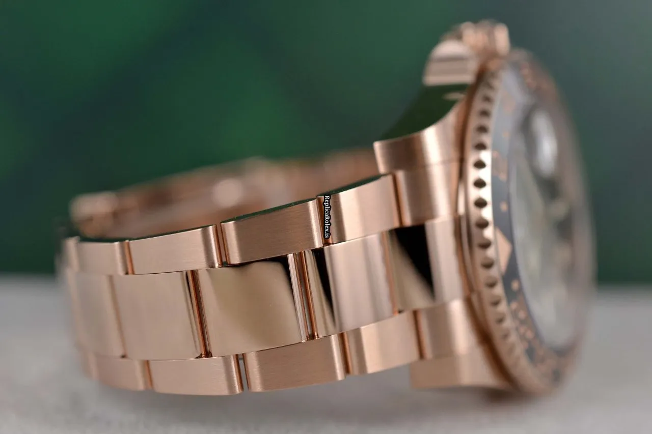 Remarkable Fake Rolex Gmt-master II 126715chnr Caliber 3285 Automatic Movement 40mm Rose Gold Case Mens/unisex Watch - Image 2