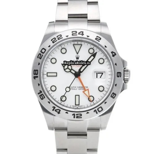 Reliable Replica Rolex Explorer II 216570 Caliber 3187 Automatic Movement 42mm Steel Case Watch