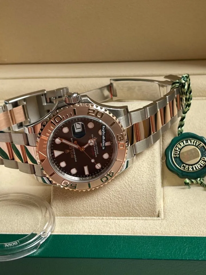 Top Fake Rolex Yacht-master 126621 Caliber 3235 Automatic Movement 40mm Gold/steel Case Mens/unisex Watch - Image 3