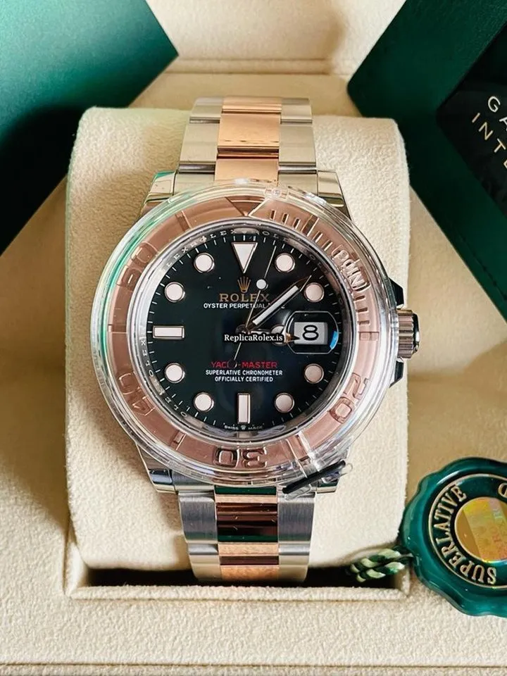 Top Fake Rolex Yacht-master 126621 Caliber 3235 Automatic Movement 40mm Gold/steel Case Mens/unisex Watch - Image 6