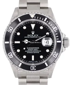 Lovely Replica Rolex Submariner Date 16610 Automatic Movement 40mm Steel Case Watch