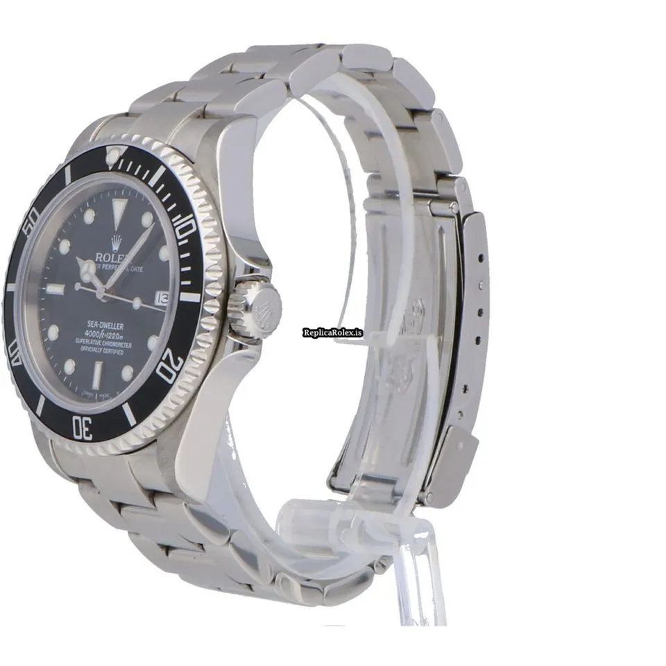 Marvellous Replica Rolex Sea-dweller 4000 16600 Automatic Movement 40mm Steel Case Mens/unisex Watch - Image 2