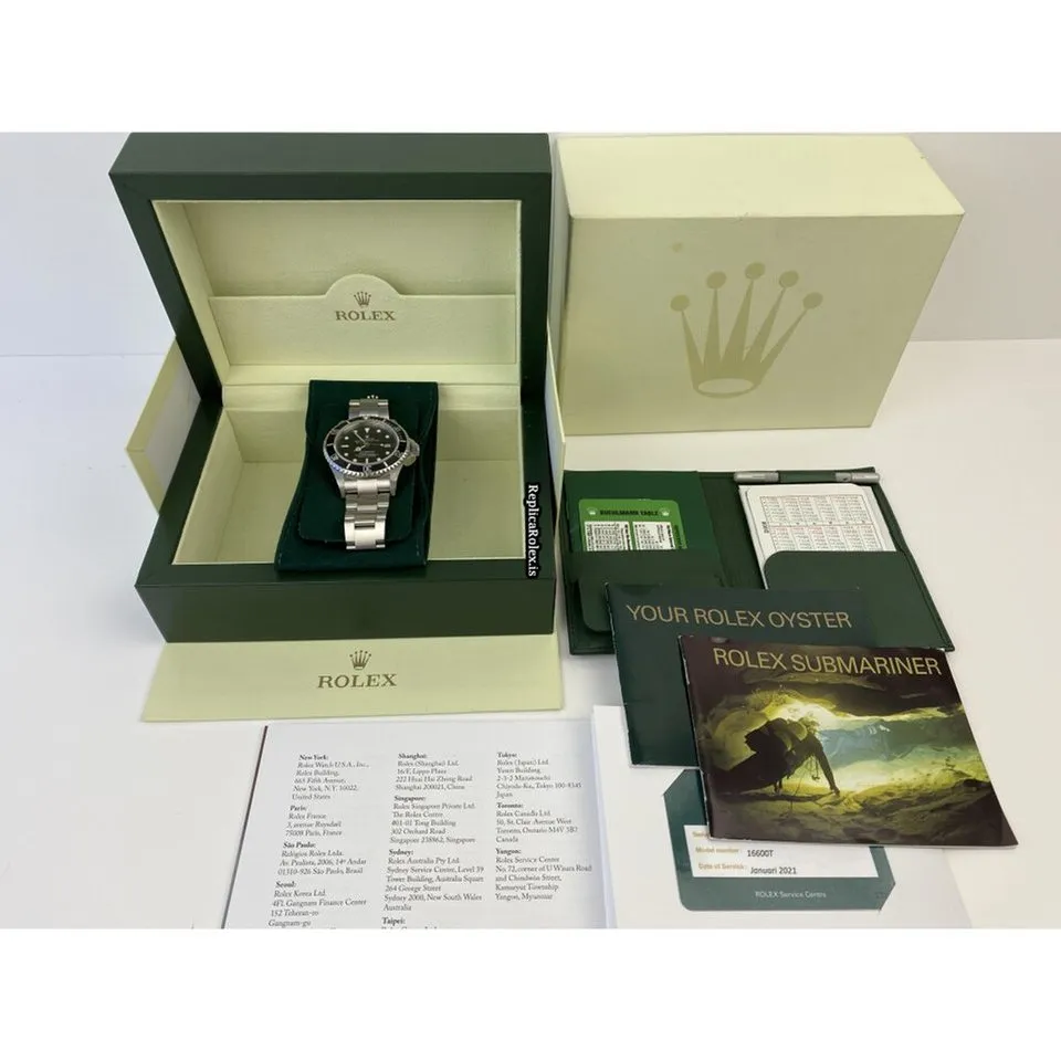 Marvellous Replica Rolex Sea-dweller 4000 16600 Automatic Movement 40mm Steel Case Mens/unisex Watch - Image 9
