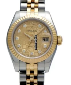 Nice Knockoff Rolex Lady-datejust 179173g Automatic Movement 26mm Steel Case Womens Watch