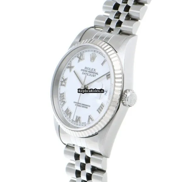Durable Fake Rolex Datejust 16234 Caliber 3135 Automatic Movement 36mm Steel Case Watch - Image 2