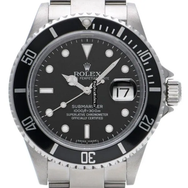 Wonderful Fake Rolex Submariner Date 16610 Caliber 3135 Automatic Movement 40mm Steel Case Watch - Image 6