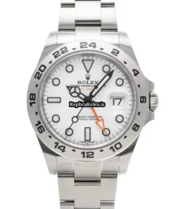 Fantastic Replica Rolex Explorer II 216570 Caliber 3187 Automatic Movement 42mm Steel Case Watch
