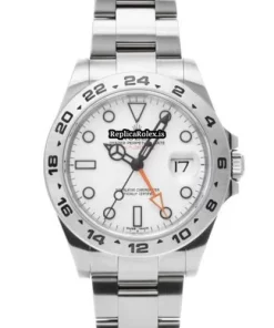 Incredible Fake Rolex Explorer II 216570 Caliber 3187 Automatic Movement 42mm Steel Case Watch