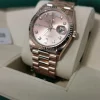 Nice Imitation Rolex Day-date 36 128235 Caliber 3255 Automatic Movement 36mm Rose Gold Case Mens/unisex Watch