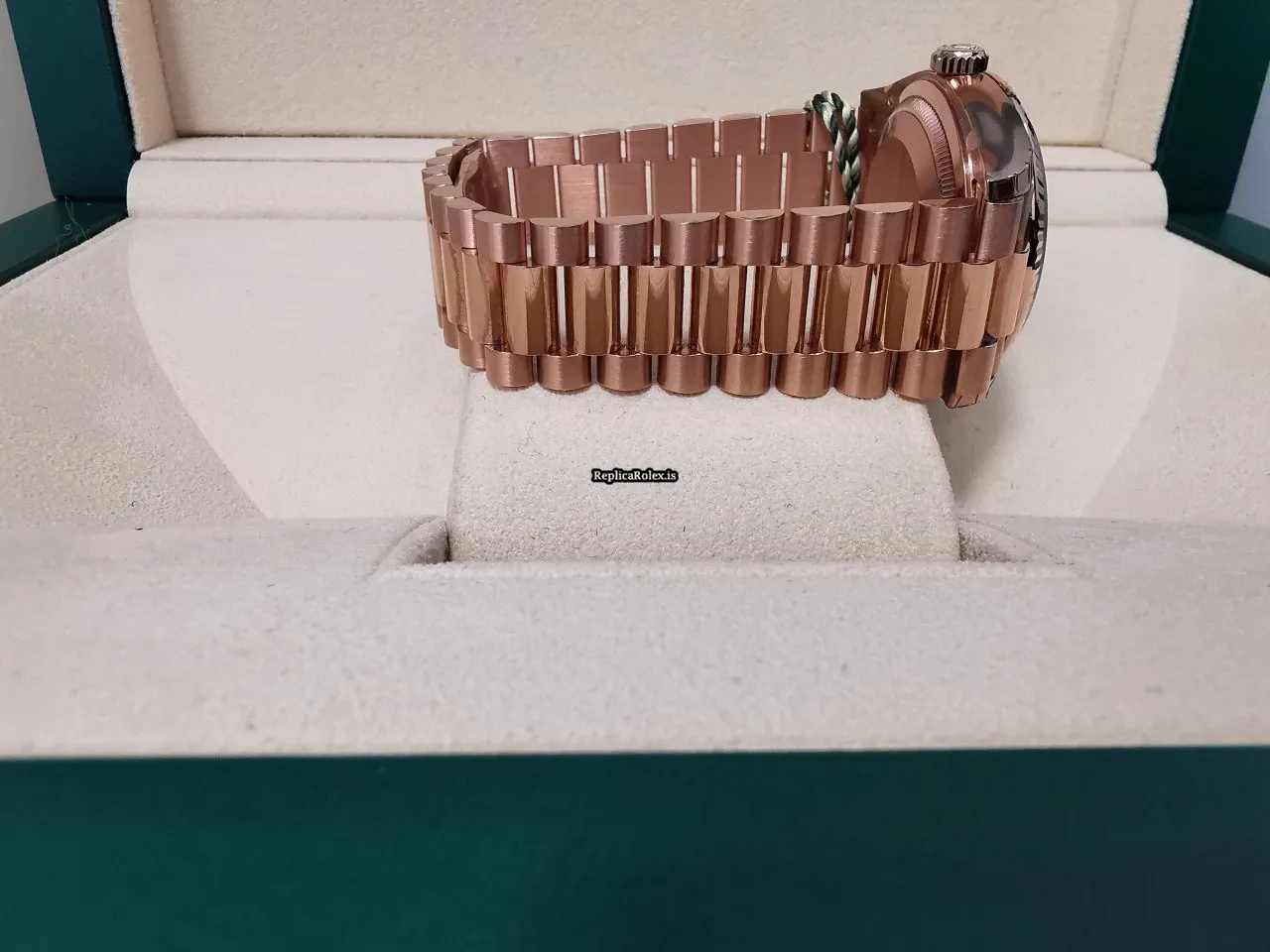 Nice Imitation Rolex Day-date 36 128235 Caliber 3255 Automatic Movement 36mm Rose Gold Case Mens/unisex Watch - Image 12