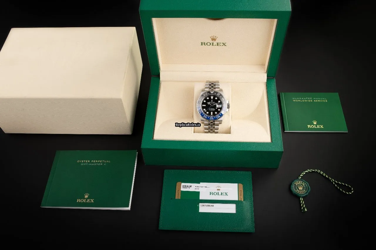 Suitable Replicas Rolex Gmt-master II 126710blnr Caliber 3285 Automatic Movement 40mm Steel Case Mens/unisex Watch - Image 2