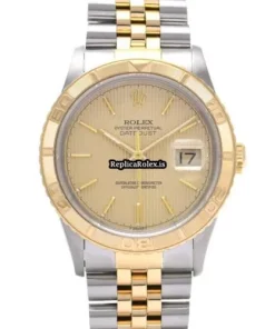 Terrific Fake Rolex Datejust Turn-o-graph 16263 Caliber 3135 Automatic Movement 36mm Steel Case Watch
