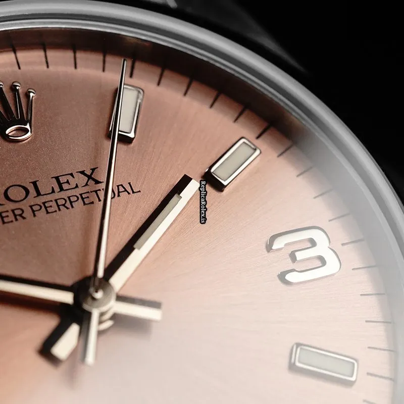 Trustworthy Replica Rolex Oyster Perpetual 31 67480 Automatic Movement 31mm Steel Case Womens Watch - Image 8