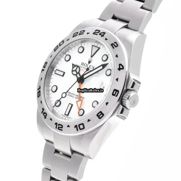 Affordable Replica Rolex Explorer II 216570 Caliber 3187 Automatic Movement 42mm Steel Case Watch - Image 2