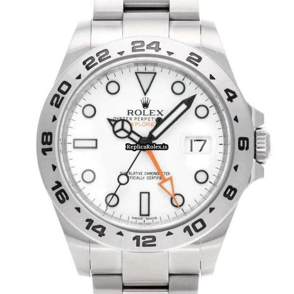 Affordable Replica Rolex Explorer II 216570 Caliber 3187 Automatic Movement 42mm Steel Case Watch - Image 6