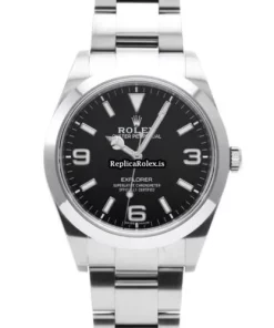 Perfect Fakes Rolex Explorer 214270 Caliber 3132 Automatic Movement 39mm Steel Case Watch
