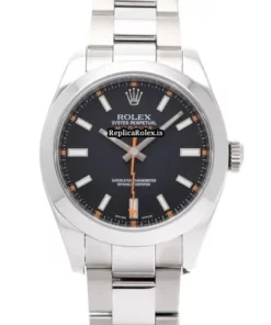 Good Replica Rolex Milgauss 116400 Caliber 3131 Automatic Movement 40mm Steel Case Watch