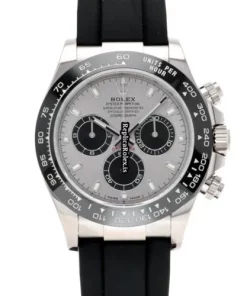 Superb Replica Rolex Daytona 116519ln Caliber 4130 Automatic Movement 40mm White Gold Case Watch