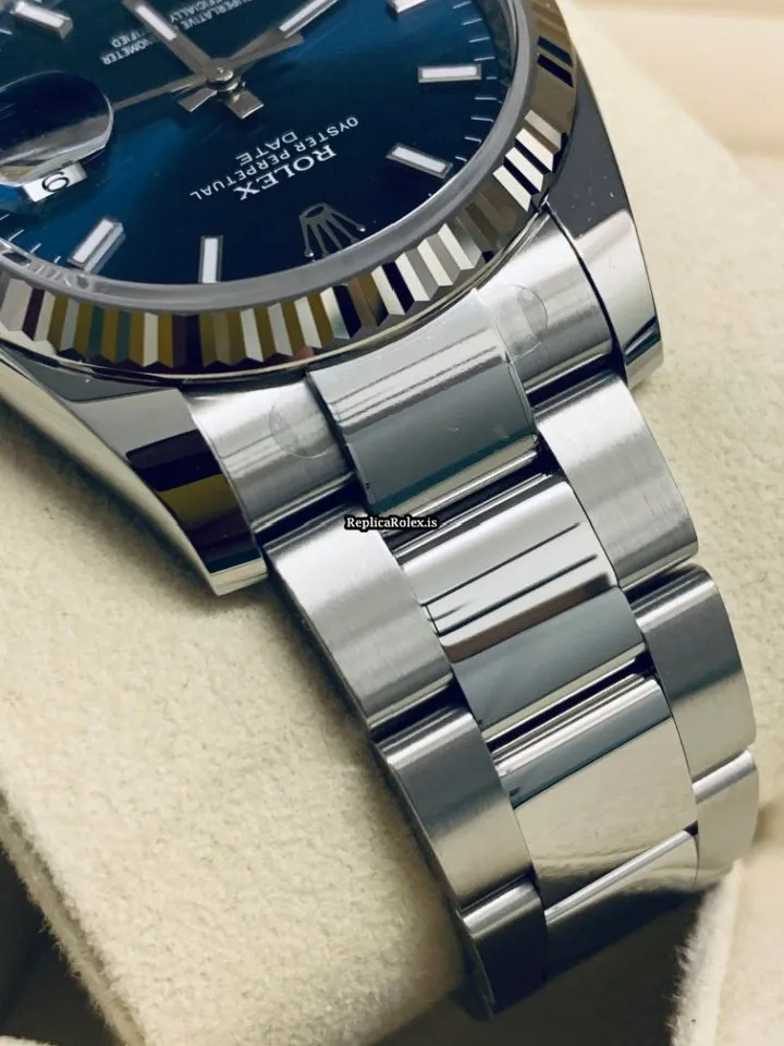 Swiss Replica Rolex Oyster Perpetual Date 115234 Automatic Movement 34mm Steel Case Mens/unisex Watch - Image 6