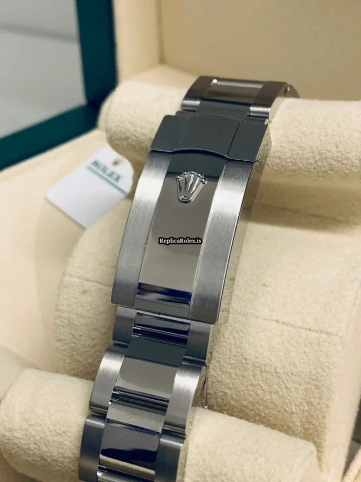 Swiss Replica Rolex Oyster Perpetual Date 115234 Automatic Movement 34mm Steel Case Mens/unisex Watch - Image 8