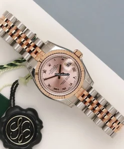 Affordable Replica Rolex Lady-datejust 179171 Automatic Movement 26mm Gold/steel Case Watch