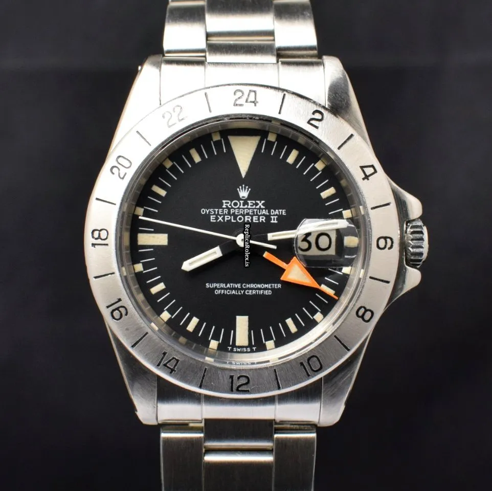 Excellent Fakes Rolex Explorer II 1655 Automatic Movement 40mm Steel Case Mens/unisex Watch - Image 2