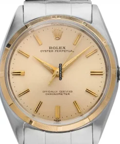Durable Replica Rolex Oyster Perpetual 34 6564 Caliber 1030 Automatic Movement 34mm Gold/steel Case Mens/unisex Watch