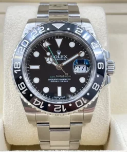 Trustworthy Replica Rolex Gmt-master II 116710ln Caliber 3186 Automatic Movement 40mm Steel Case Mens/unisex Watch