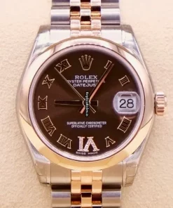 Unique Replica Rolex Lady-datejust 178241 Automatic Movement 31mm Gold/steel Case Womens Watch