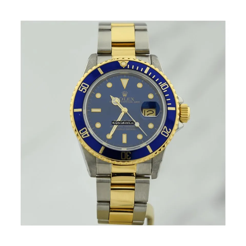 Epic Replica Rolex Submariner Date 16803 Caliber 3035 Automatic Movement 40mm Gold/steel Case Mens/unisex Watch