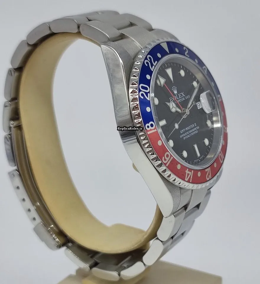 Incredible Fake Rolex Gmt-master II 16710 Caliber 3185 Automatic Movement 40mm Steel Case Mens/unisex Watch - Image 3