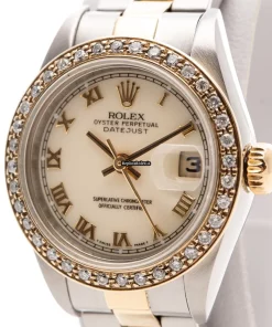 Cheap Replica Rolex Lady-datejust 79163 Caliber 2235 Automatic Movement 26mm Gold/steel Case Womens Watch