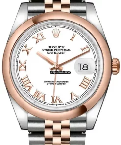 Lovely Copies Rolex Datejust 126201 Automatic Movement 36mm Gold/steel Case Mens/unisex Watch