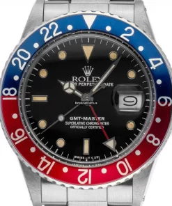 Quality Fake Rolex Gmt-master 16750 Caliber 3075 Automatic Movement 40mm Steel Case Mens/unisex Watch